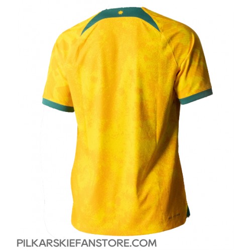 Tanie Strój piłkarski Australia Koszulka Podstawowej MŚ 2022 Krótkie Rękawy